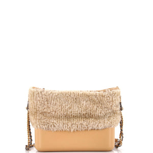 Gabrielle Hobo Shearling and Leather Medium