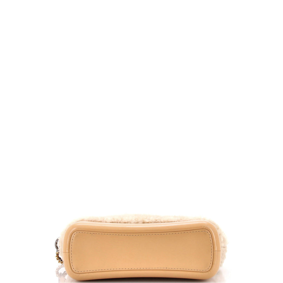 Gabrielle Hobo Shearling and Leather Medium
