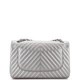 Classic Double Flap Bag Chevron Caviar Jumbo