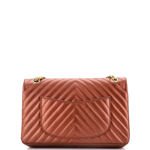Reissue 2.55 Flap Bag Chevron Metallic Aged Calfskin 226