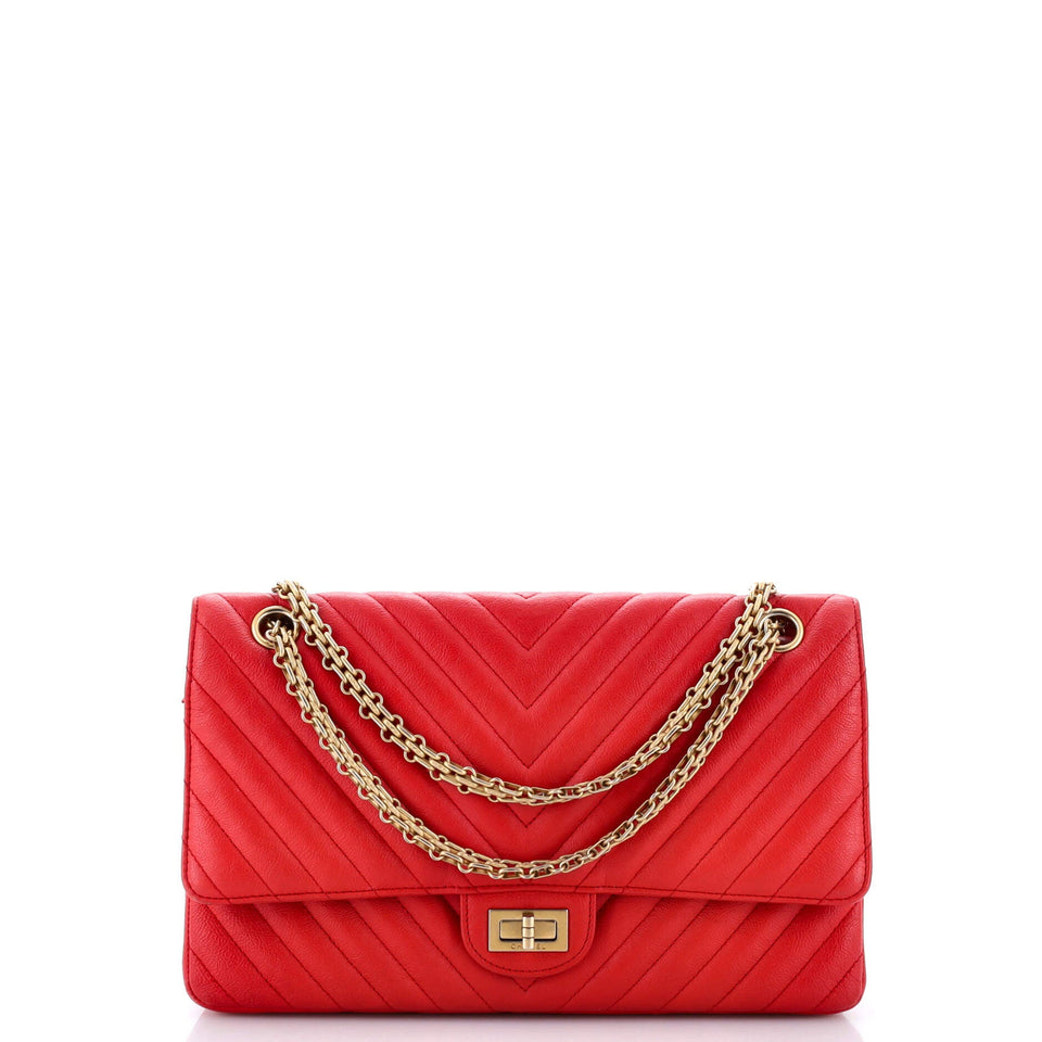 Reissue 2.55 Flap Bag Chevron Sheepskin 226