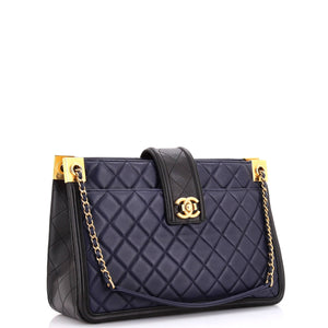 Elegant CC Tote Quilted Lambskin Large