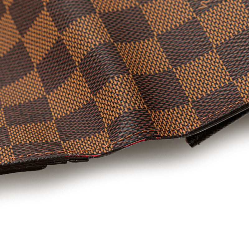 Louis Vuitton Damier Portefolio Sarah Long Wallet N61734 Brown PVC Leather  Louis Vuitton Long Wallet