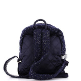 Astronaut Essentials Backpack Quilted Nylon with Tweed Medium
