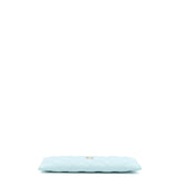 Classic Zip Pouch Quilted Caviar Long