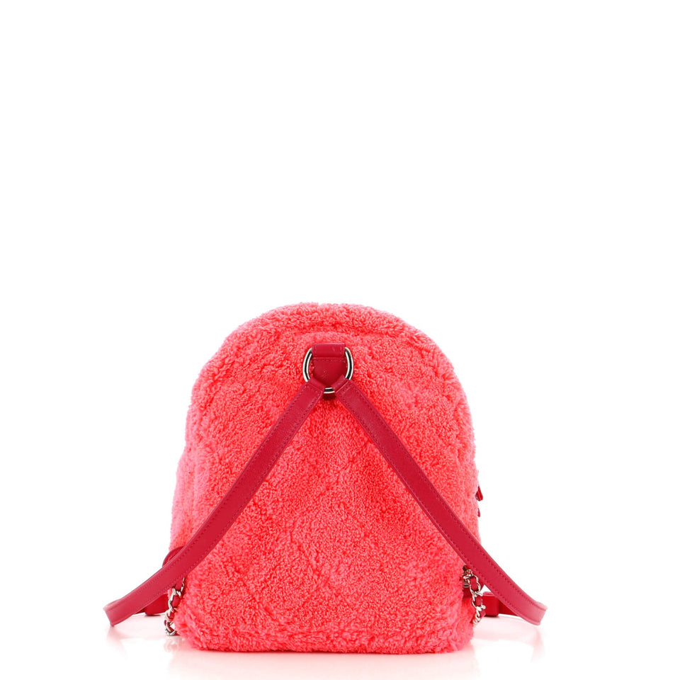 Coco Beach Backpack Quilted Terry Cloth Small