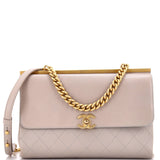 Coco Luxe Flap Bag Quilted Calfskin Medium