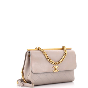 Coco Luxe Flap Bag Quilted Calfskin Medium