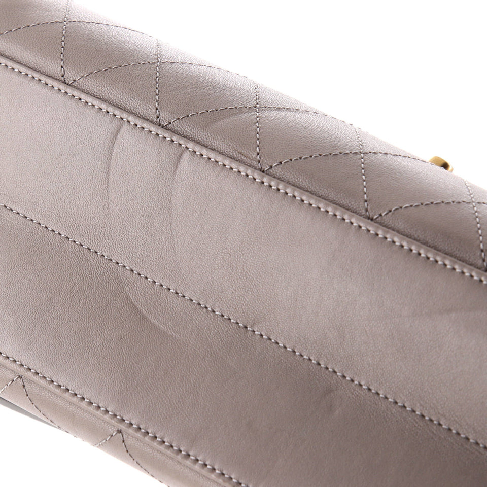 Coco Luxe Flap Bag Quilted Calfskin Medium