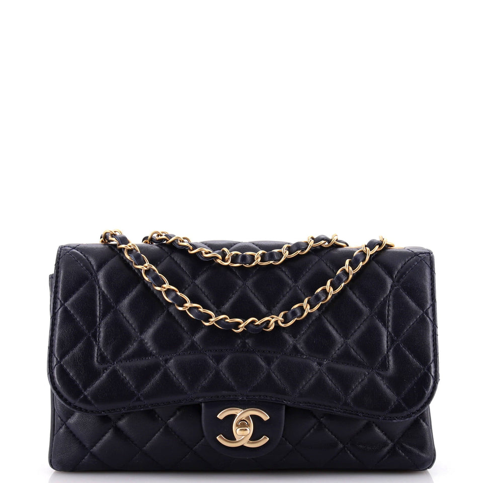 Mademoiselle Chic Flap Bag Quilted Lambskin Medium