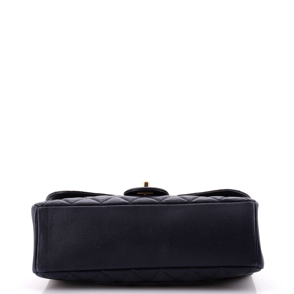 Mademoiselle Chic Flap Bag Quilted Lambskin Medium