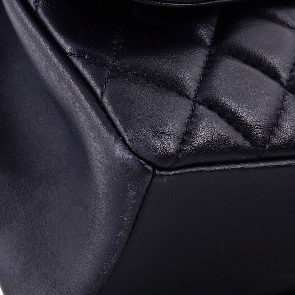 Mademoiselle Chic Flap Bag Quilted Lambskin Medium
