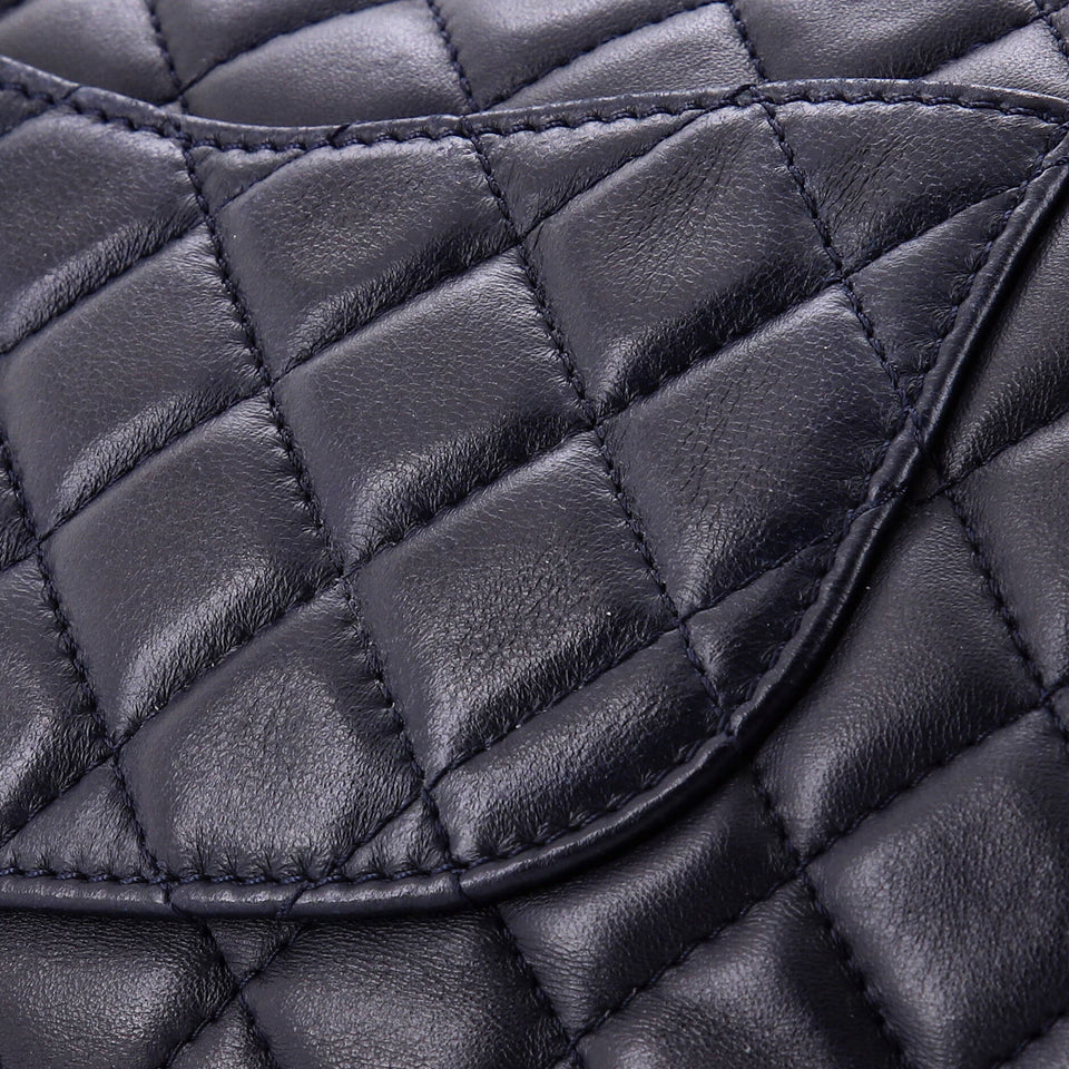 Mademoiselle Chic Flap Bag Quilted Lambskin Medium