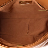 19 Flap Bag Quilted Leather Large