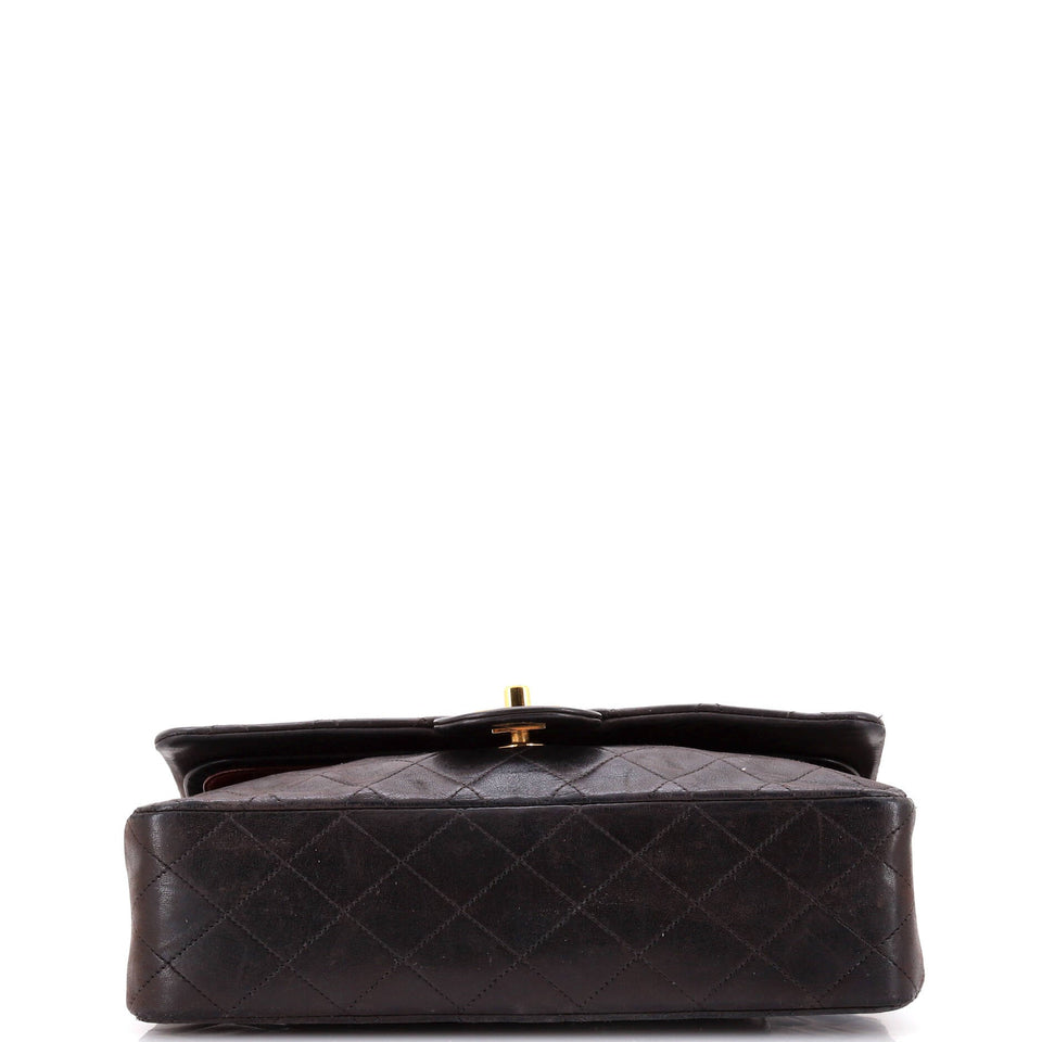 Vintage Classic Double Flap Bag Quilted Lambskin Medium