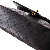 Vintage Classic Double Flap Bag Quilted Lambskin Medium