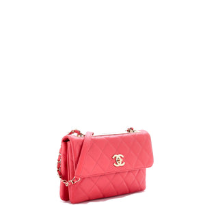Trendy CC Flap Bag Quilted Lambskin Medium