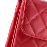 Trendy CC Flap Bag Quilted Lambskin Medium