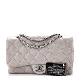 3 Flap Bag Quilted Lambskin Jumbo