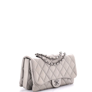 3 Flap Bag Quilted Lambskin Jumbo