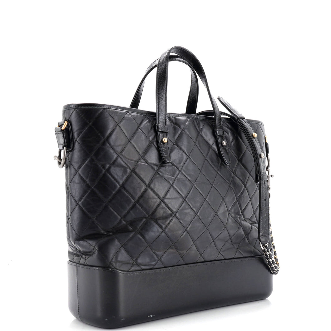 Gabrielle Shopping Tote Quilted Calfskin Large