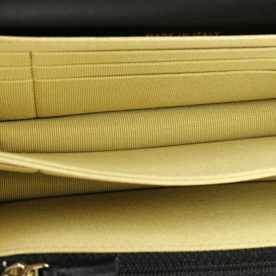 Coco Clips Wallet on Chain Embellished Quilted Lambskin Mini