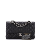 Classic Double Flap Bag Quilted Caviar Medium
