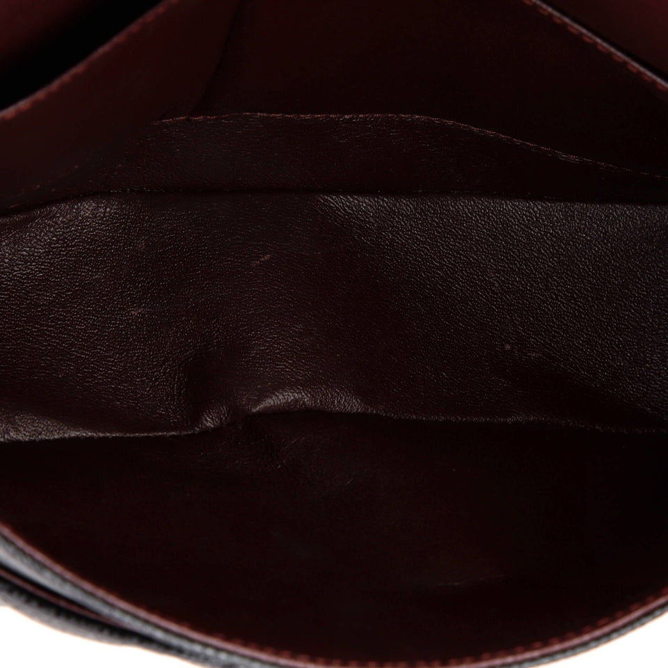 Classic Double Flap Bag Quilted Caviar Medium