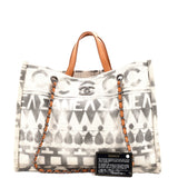 Iliad Shopping Tote Printed Canvas Medium