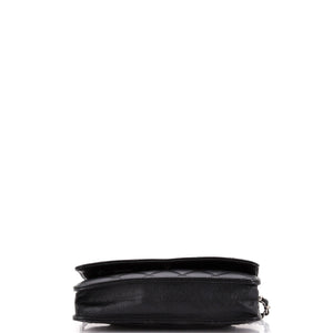Wallet on Chain Quilted Caviar