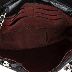 Wallet on Chain Quilted Caviar