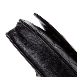 Wallet on Chain Quilted Caviar