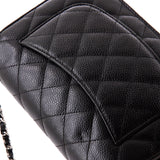 Wallet on Chain Quilted Caviar