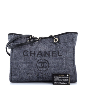 Deauville Tote Raffia with Glitter Detail Small