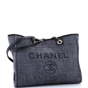 Deauville Tote Raffia with Glitter Detail Small