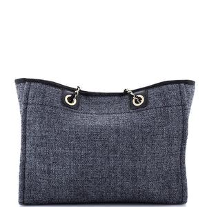 Deauville Tote Raffia with Glitter Detail Small