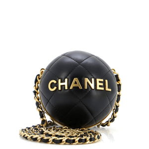 22 Sphere Minaudiere Quilted Lambskin
