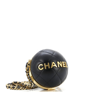 22 Sphere Minaudiere Quilted Lambskin