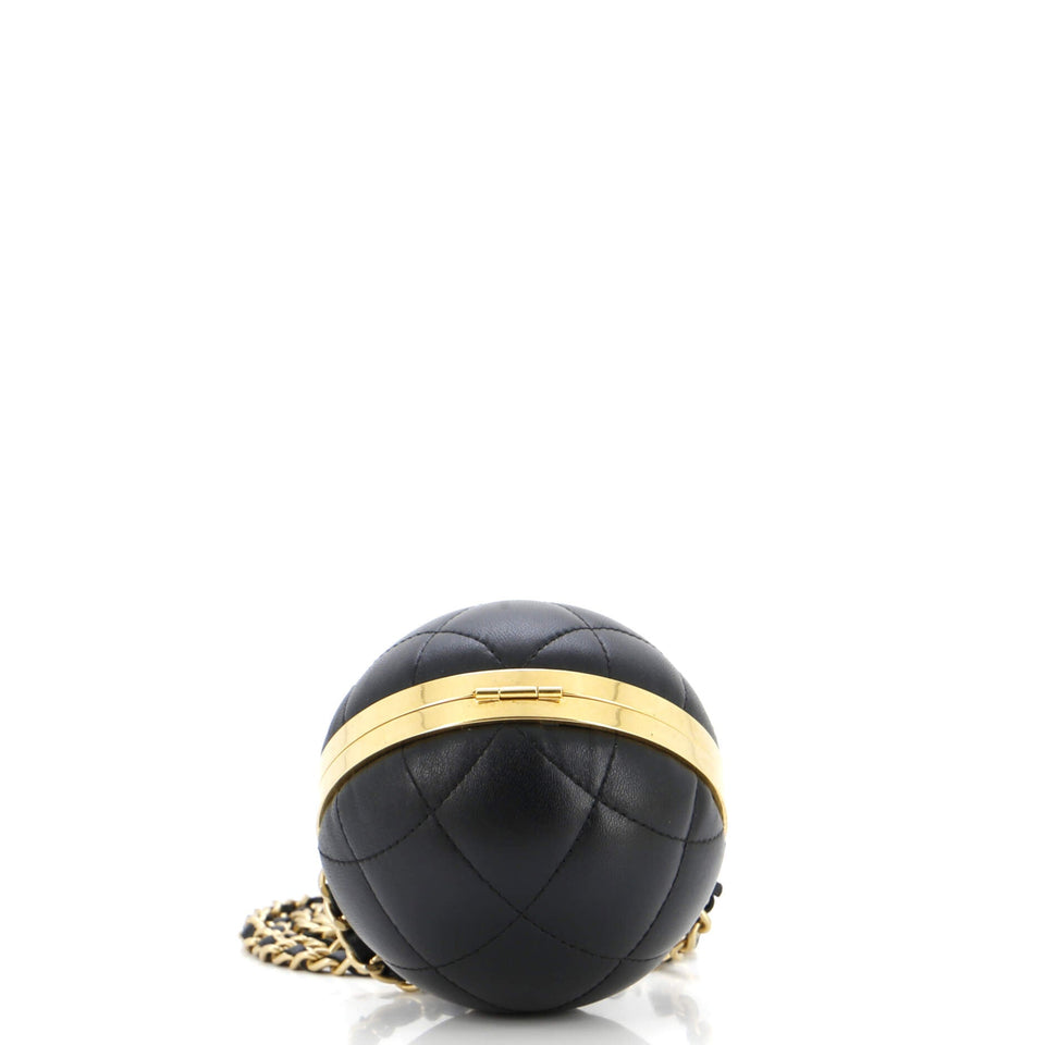 22 Sphere Minaudiere Quilted Lambskin