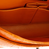 Classic Double Flap Bag Python Medium
