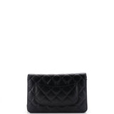 Wallet on Chain Quilted Caviar