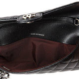 Classic Sunglasses Case with Chain Quilted Caviar