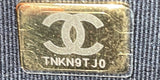 Crystal Woven CC Wallet on Chain Quilted Caviar