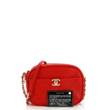 Casual Trip Camera Case Quilted Goatskin Small