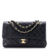Vintage Classic Double Flap Bag Quilted Lambskin Medium