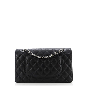 Classic Double Flap Bag Quilted Caviar Medium