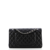 Classic Double Flap Bag Quilted Caviar Medium