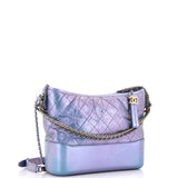 Gabrielle Hobo Quilted Iridescent Lambskin Medium