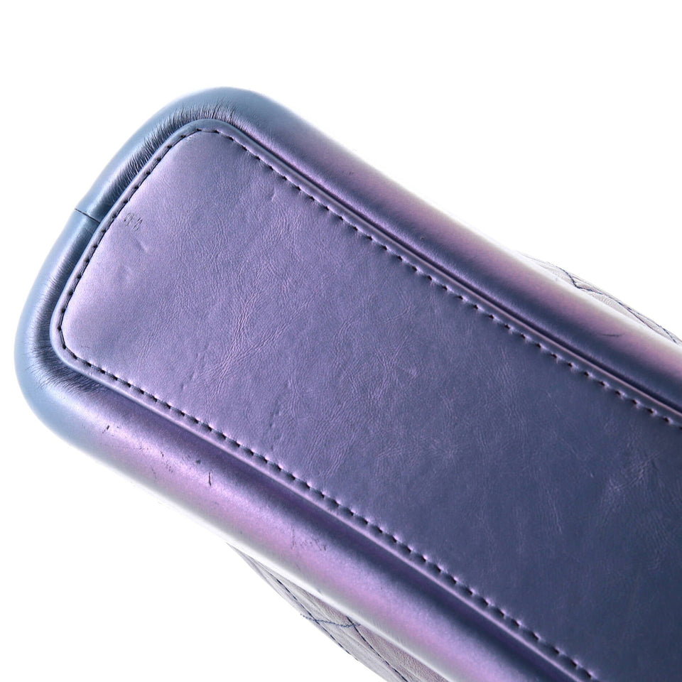 Gabrielle Hobo Quilted Iridescent Lambskin Medium