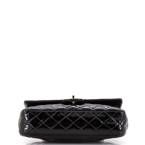 Classic Double Flap Bag Quilted Patent Medium